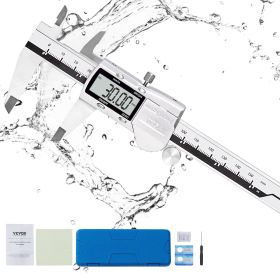 VEVOR Digital Caliper, 0-6" Calipers Measuring Tool, Electronic Micrometer Caliper w/ ABS Oringinal Zero Function