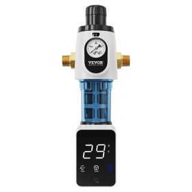VEVOR Spin Down Filter, 40 Micron Whole House Sediment Filter for Well Water, 3/4" MNPT, 4 T/H High Flow Rate